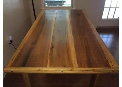 New Handmade Solid Wood Table