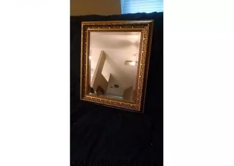 Gold Framed Mirror 16.00