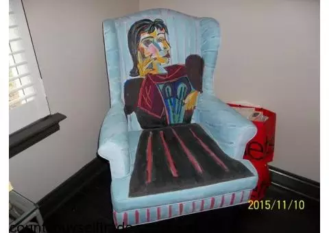 Unique Hand Painted Chairs
