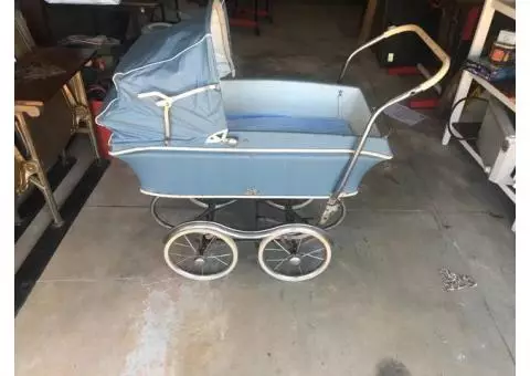 Vintage baby stroller