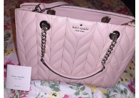 Kate Spade Briar Lane Leather Quilted Satchel