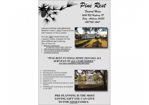 Pine Rest Memorial Park